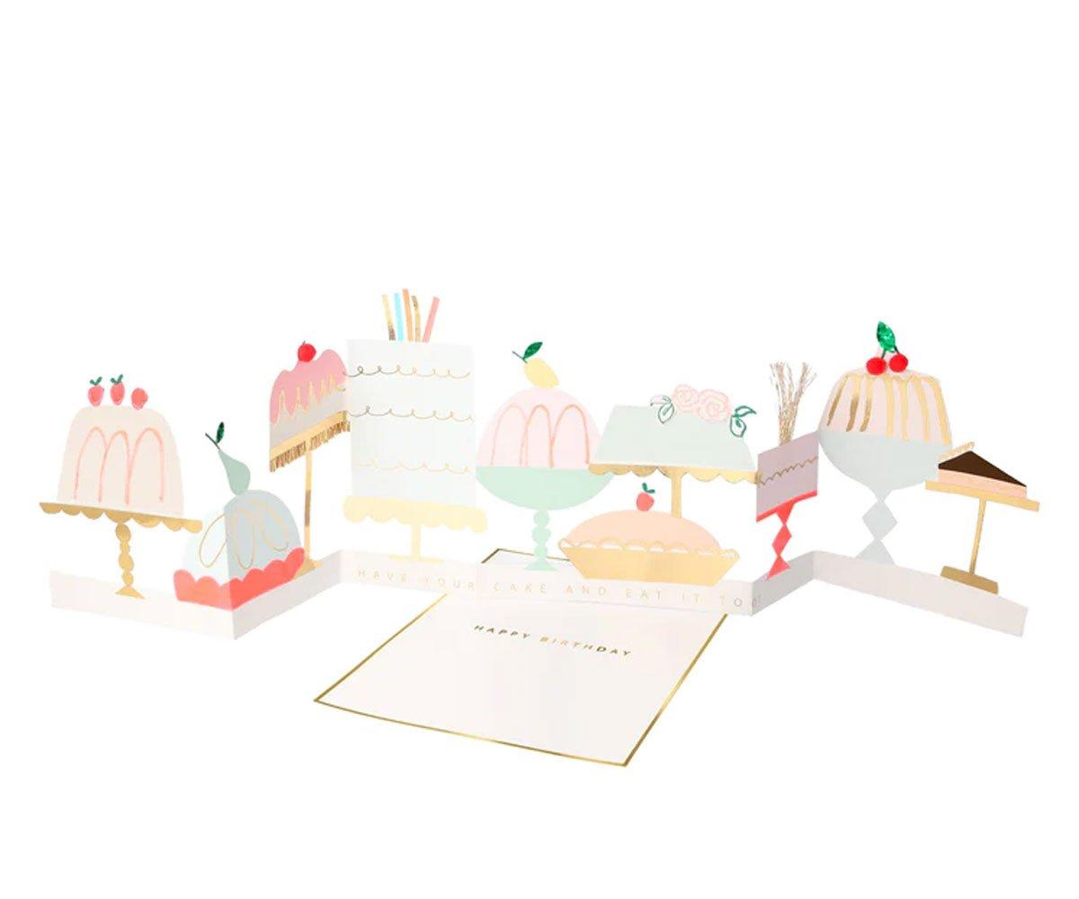 Carte D'anniversaire Cake