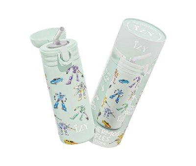 Garrafa Trmica de Ao Transformers Green  350ml