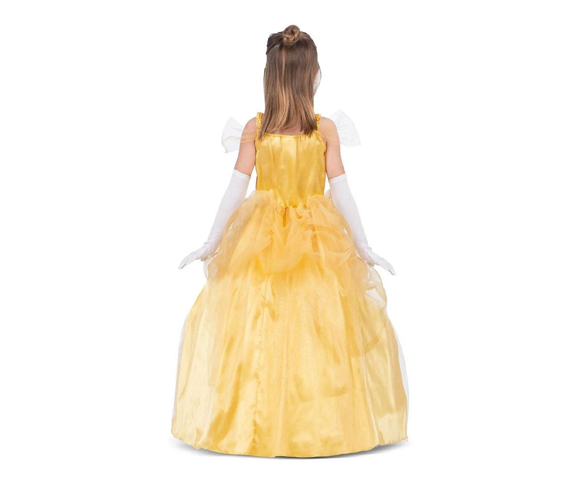 Costume Princesse Belle doré Taille 3-4 ans - Tutete