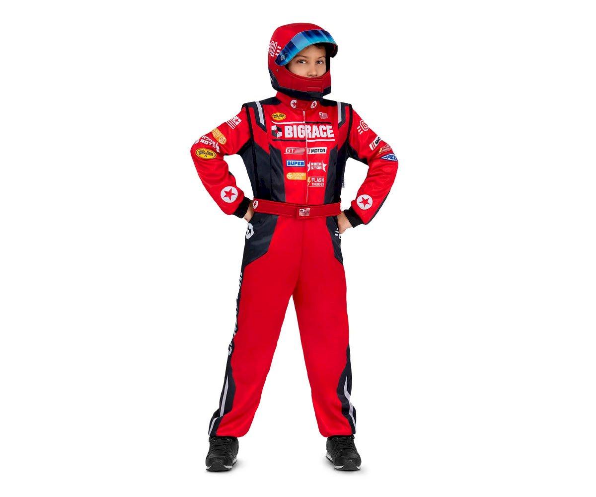 Costume Pilote De Course Taille 5-6 Ans