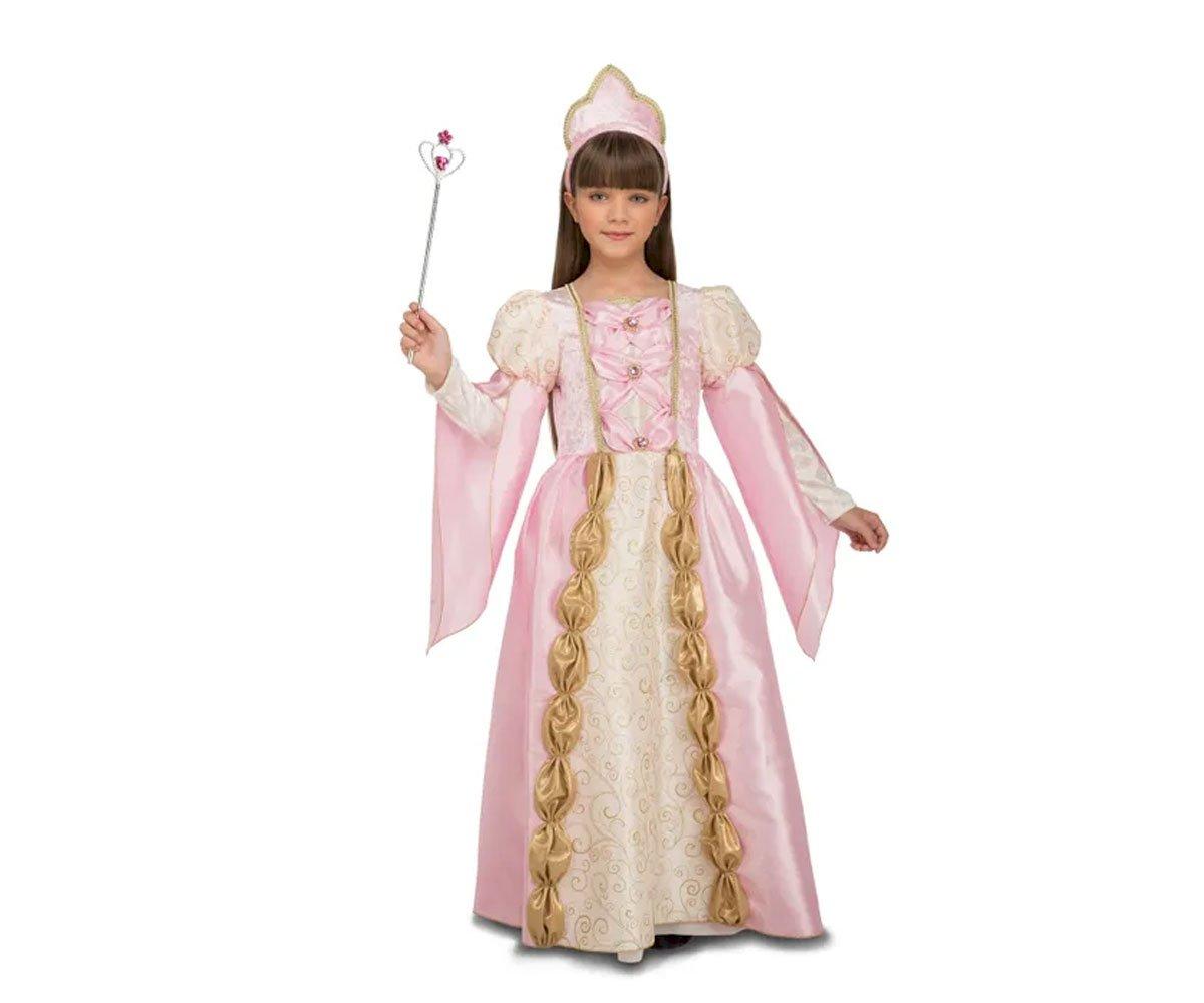 Costume Regina Rosa 5-6 Anni