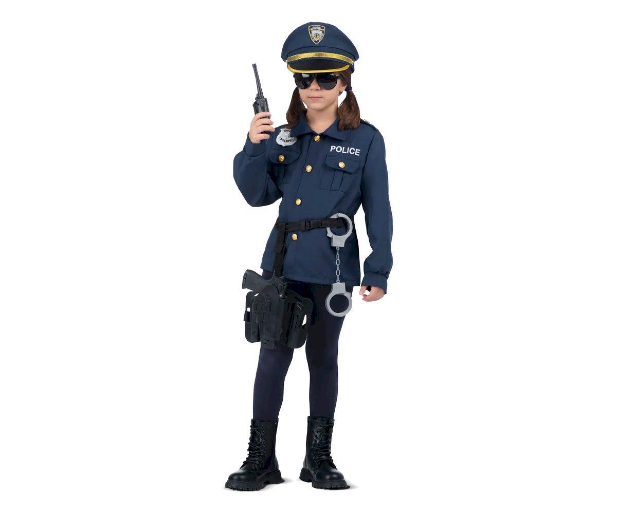 Costume Professione Poliziotto 3-5 Anni
