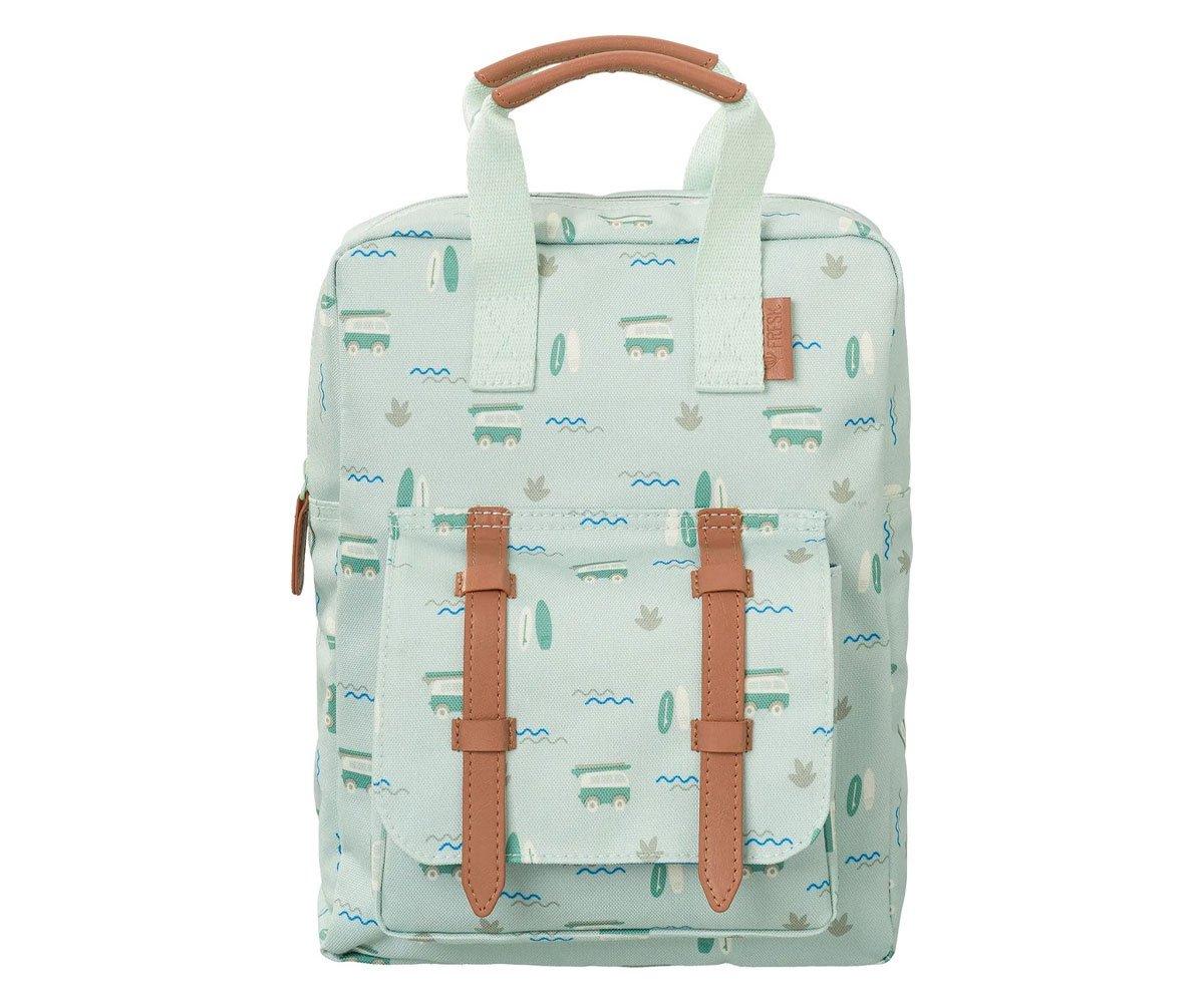 Sac  Dos Scolaire Surf Bleu Personnalisable