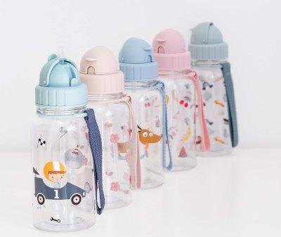 Botella Plstico Speed Racers Personalizable