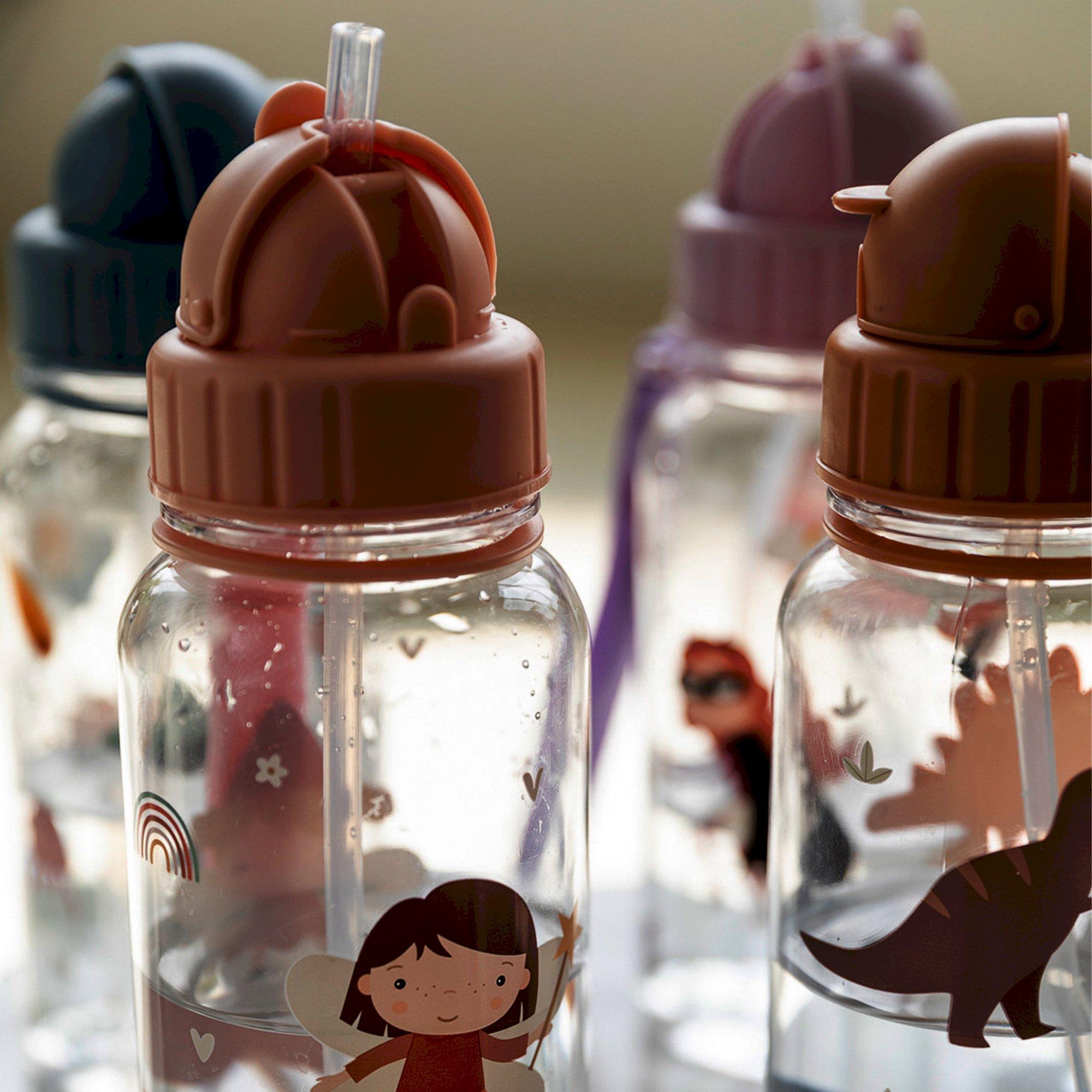 Botella termo con pajita diseños de Miniland – Baby Secrets