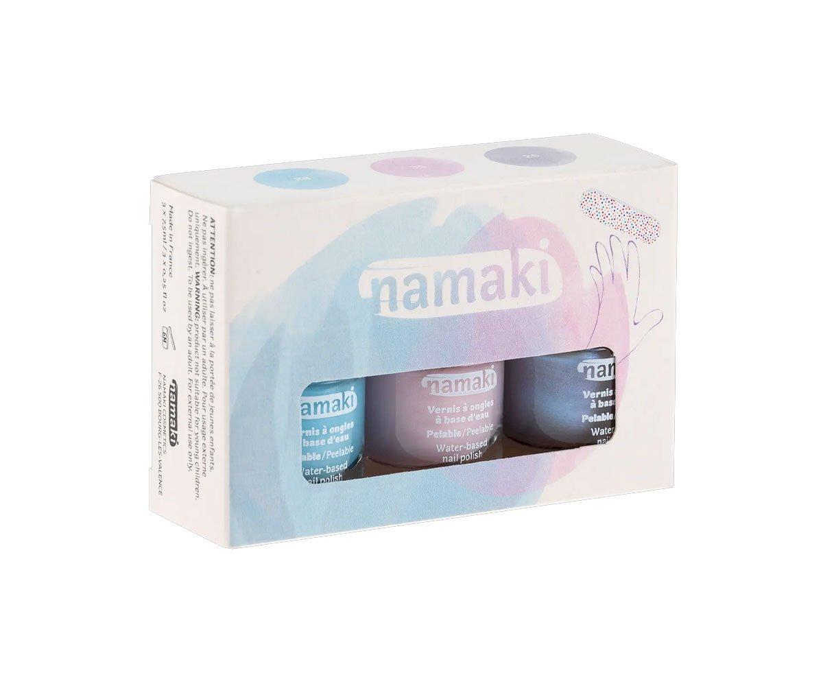 Pack 3 Esmaltes De Uñas Al Agua Frozen Sweets + Lima