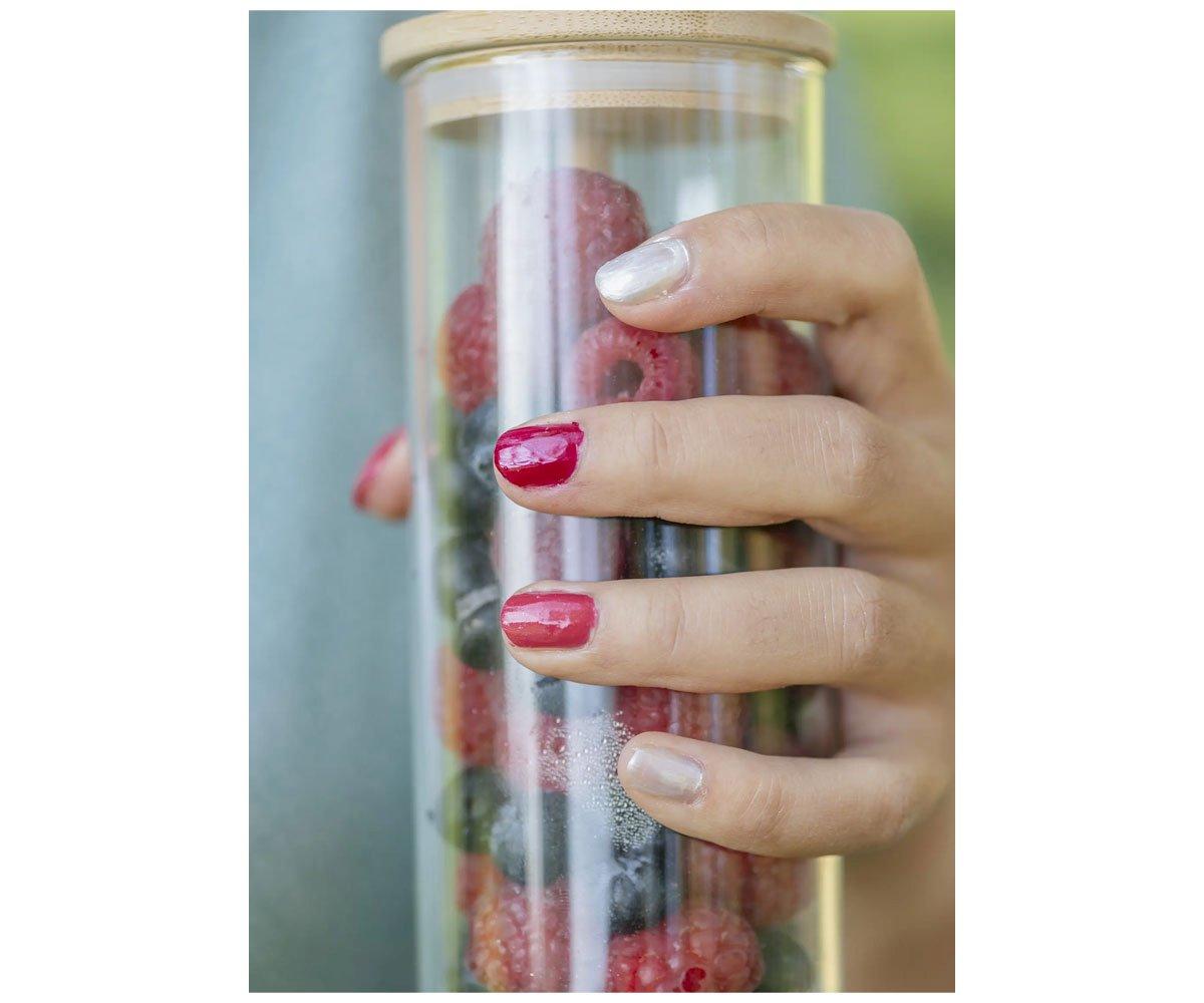 Pack 3 Esmaltes De Uñas Al Agua Sorbete De Frutas + Lima