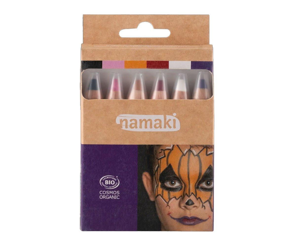 Set De 6 Lápices Maquillaje Colores  Mundo De Los Horrores