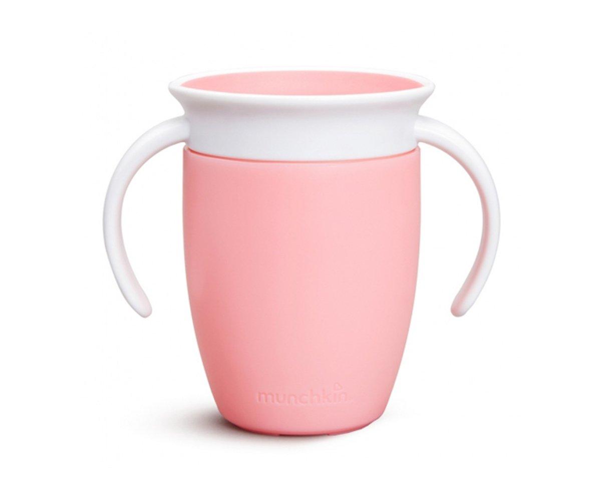 Mug Anti-renversement Avec Poignées Miracle 360º Rose Pastel 200 Ml