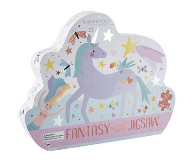 Puzzle Fantasa Unicornio 80 piezas