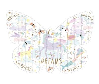Puzzle Fantasa Unicornio 80 piezas