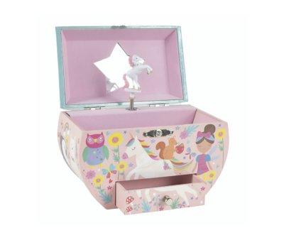 Unicorn Music Box Jewelry Case