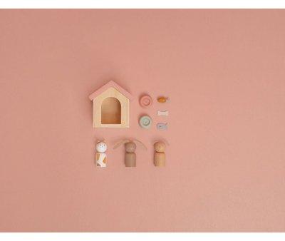 Set de Mascotas para Casa de Muecas Little Dutch