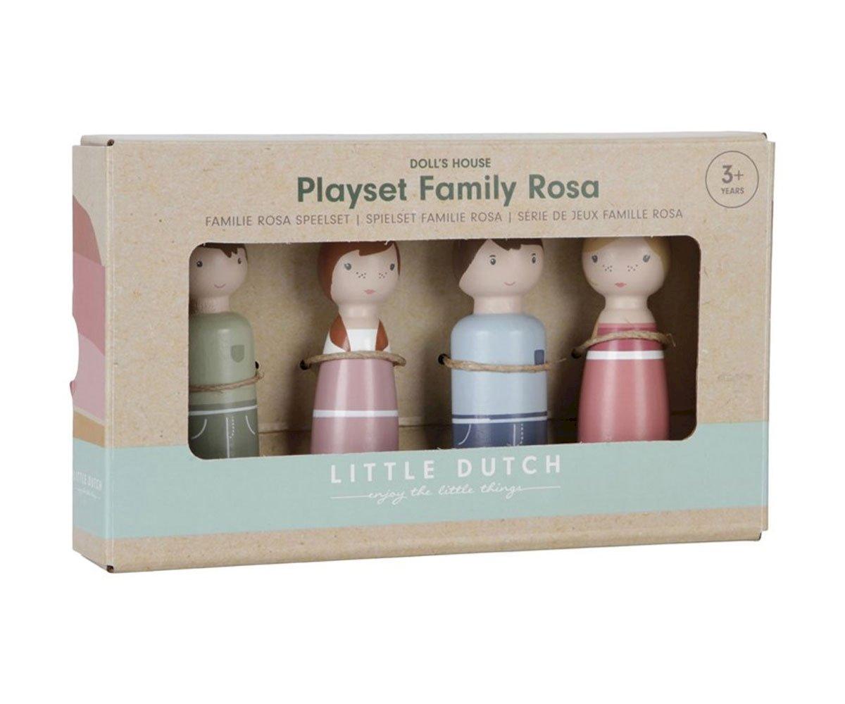 Set Familial Pink Doll House Little Dutch