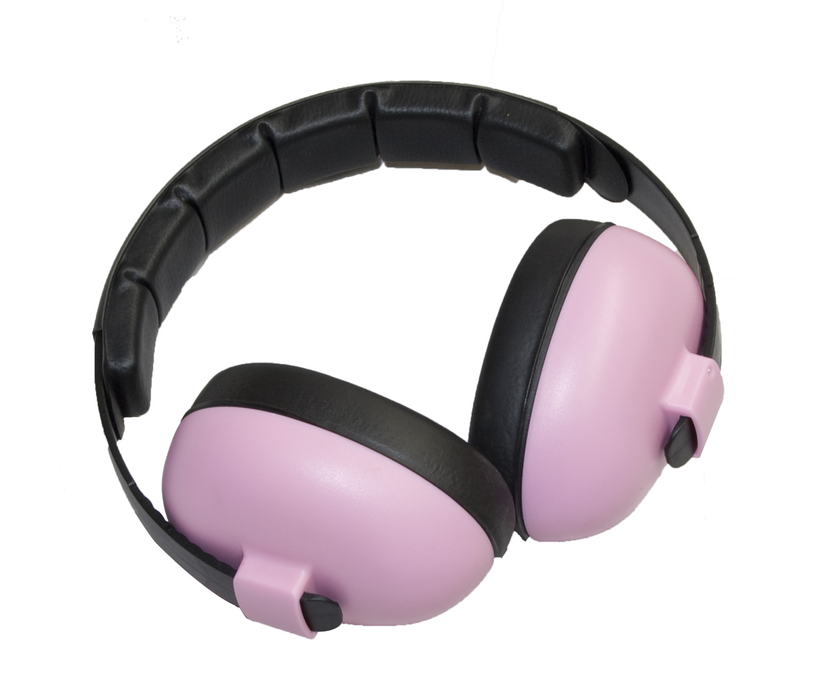 Cascos Anti Ruido Rosa 3-24 Meses