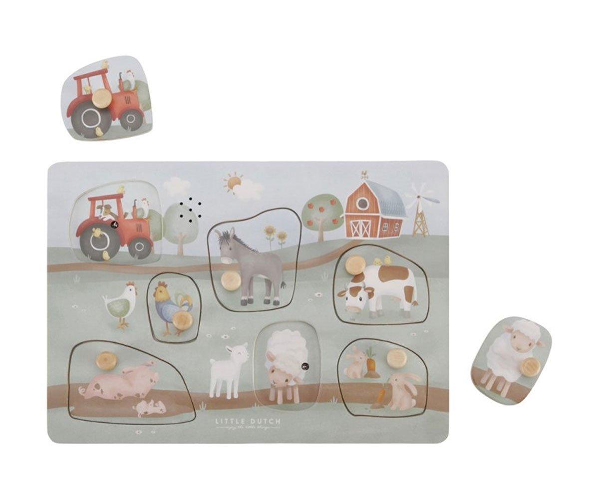 Puzzle Con Sonido Little Farm