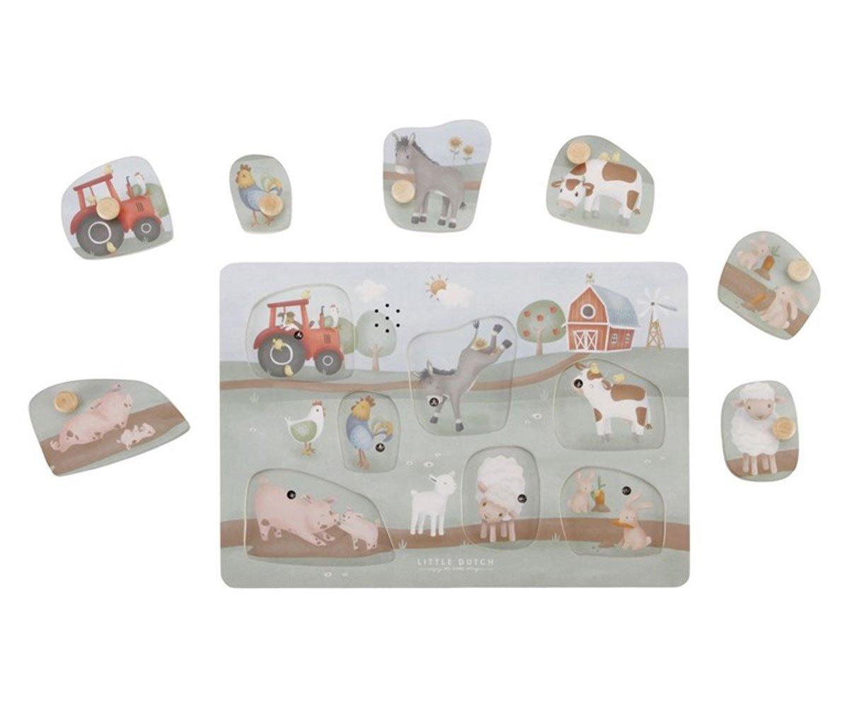 Puzzle con Sonido Little Farm