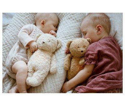 Peluche Luz-Sonido Oso Orgnico Moonie Grey Natur