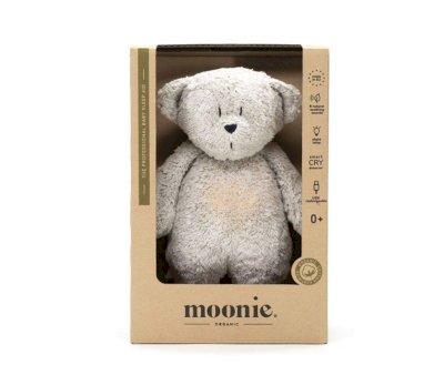 Peluche Luz-Sonido Oso Orgnico Moonie Grey Natur