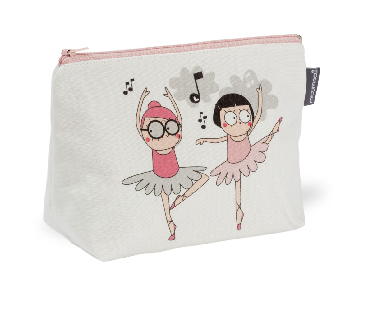Trousse De Toilette Personnalisable Adagio En Toile Tutete