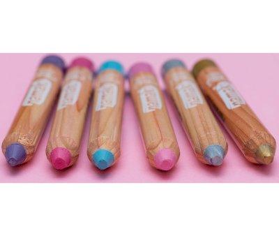 Kit de 6 Crayons de Maquillage Facial Couleurs Magical Worlds
