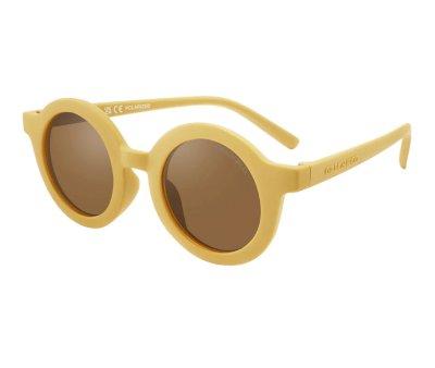 Lunettes de Soleil Polarises Round Mellow Yellow pour Enfants (18 mois  8 ans)