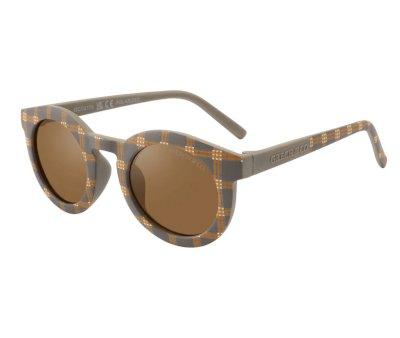Flexible Polarized Sunglasses Classic Storm Plaid (0-2 years)