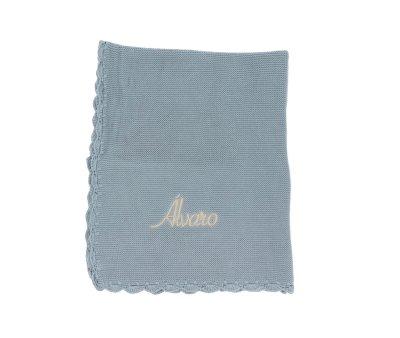 Copertina Crochet Personalizzabile Grey