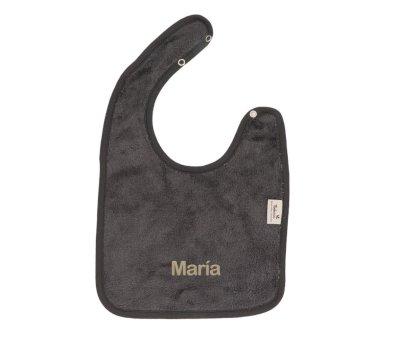 Bavoir Double Graphite