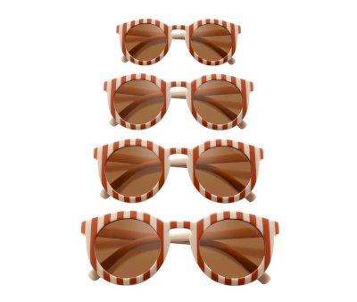 Gafas de Sol Infantil Polarizadas Classic Stripes Atlas + Tierra (3-8aos)
