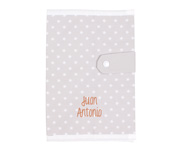 Porta documentos Classic Star Grey personalizado