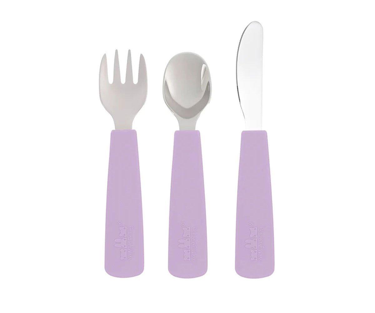 Set 3 Cubiertos Feedie Lilac