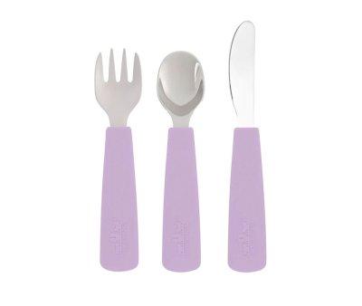 Set 3 Cubiertos Feedie Lilac