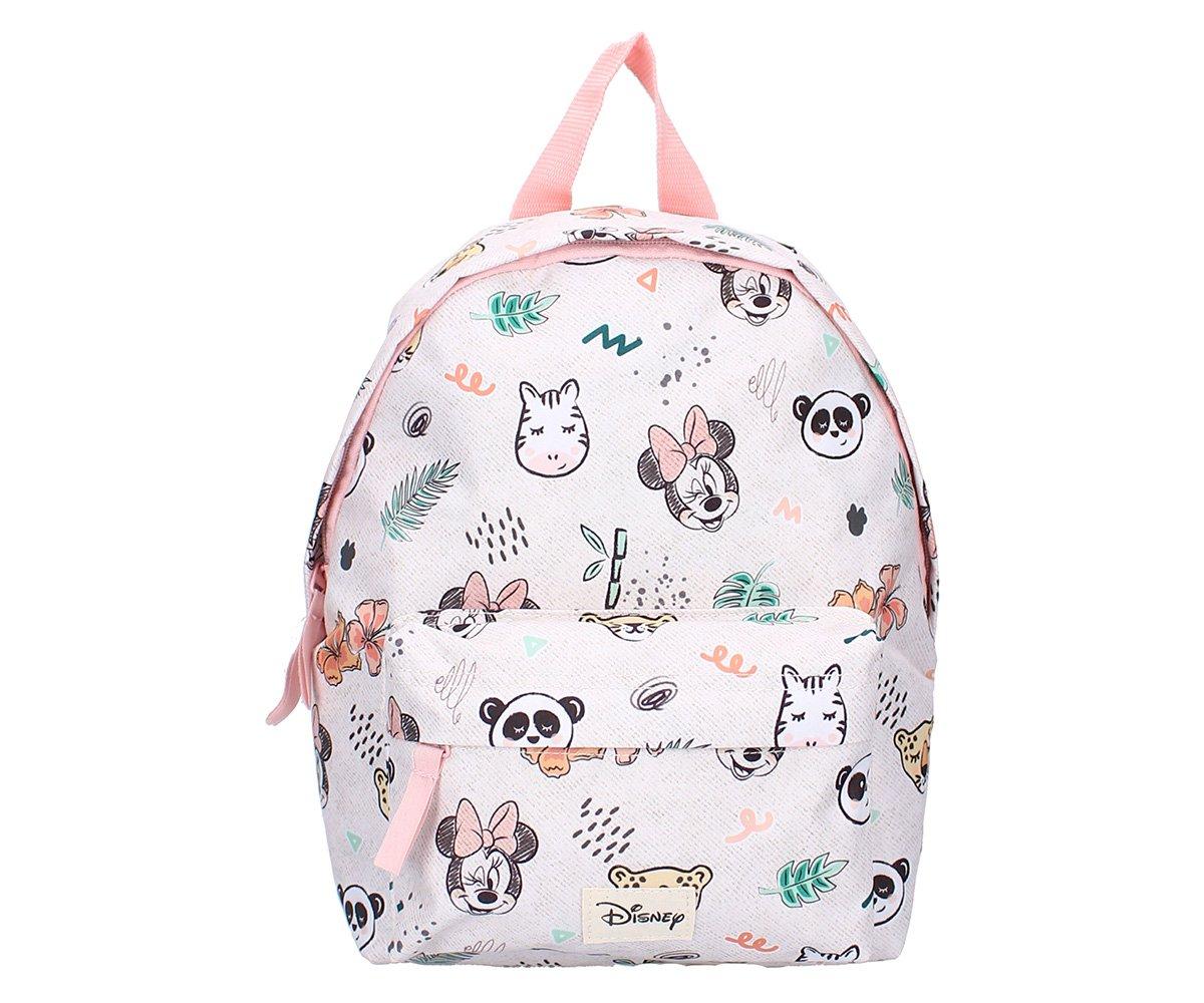Mochila Pequena Personalizvel Minnie Mouse Wild About You 