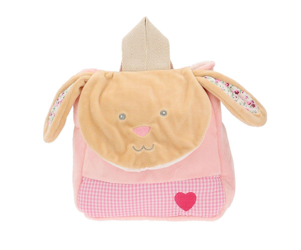 Sac  dos Lapin Poupi Rose Clair pour Enfants Personnalisable