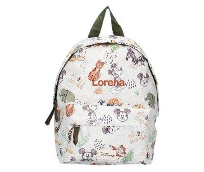 Small Backpack Mickey Mouse Wild About You Personalizable