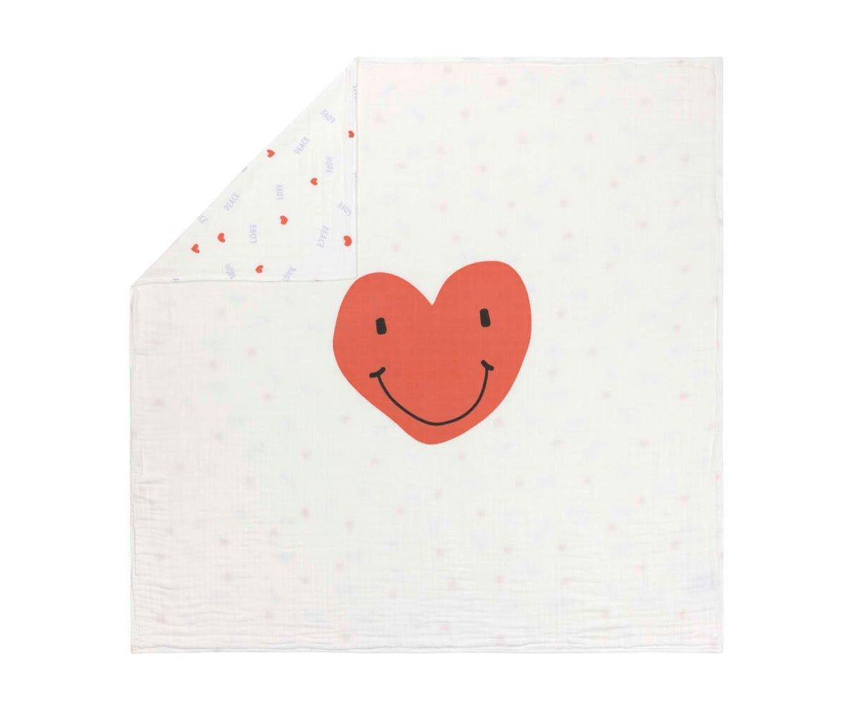 Couverture Douce Happy Heart 