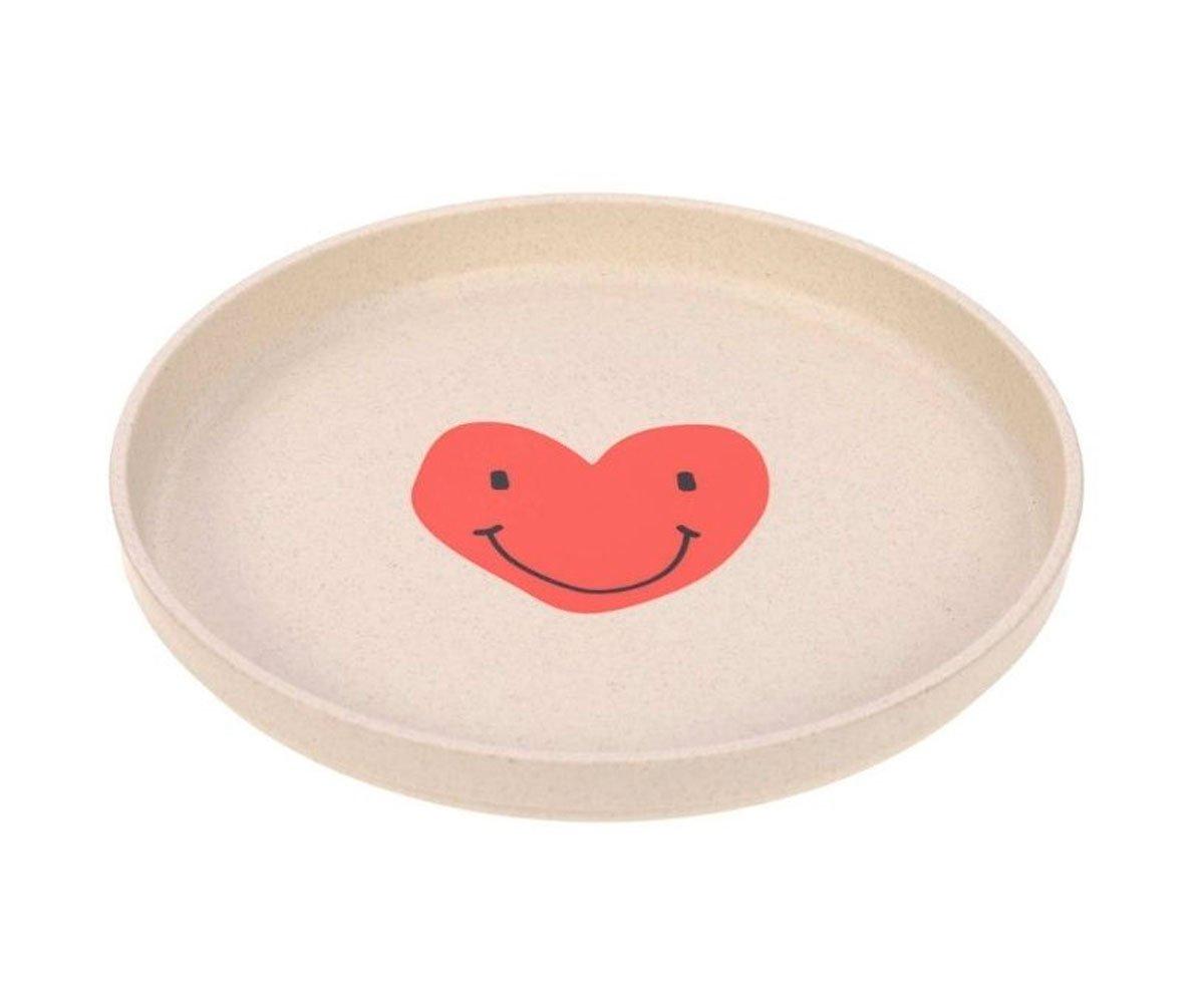 Assiette Antidrapante Eco Happy Heart 