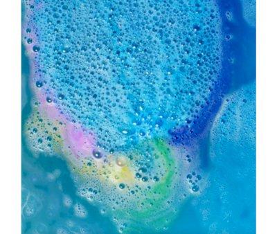 Bombe de bain effervescente arc-en-ciel