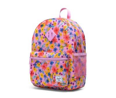 Heritage Youth Scribble Floral Custom Backpack