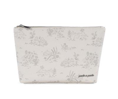 Neceser Toile de Jouy Crema