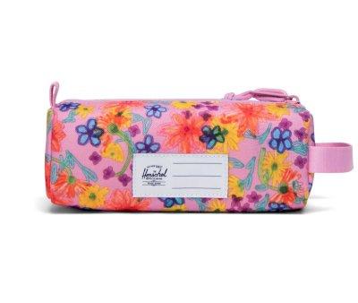 Estojo Personalizável Floral Settlement Scribble