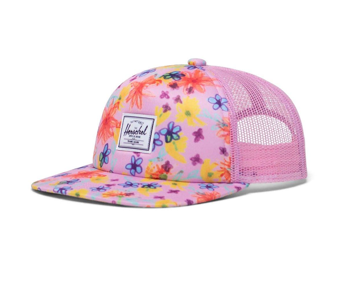 Cappellino Kids Whaler Mesh Scribble Floral