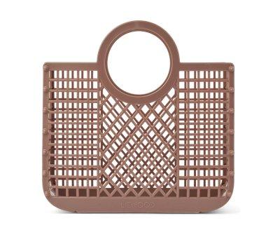 Borsa Spiaggia Samantha Basket Dark Rosetta