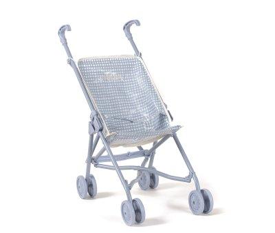 Grande Poussette pour Poupe Vichy Bleu