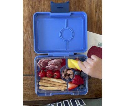 Lunch Box Snack Surf Blue Rocket Tray 3 Compartments