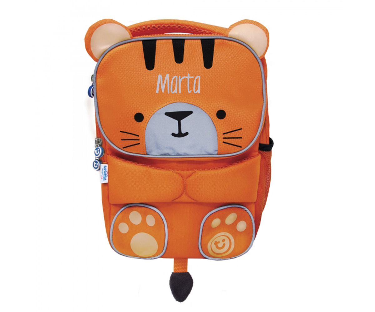 Mochila Preescolar Tigre Personalizada Tutete