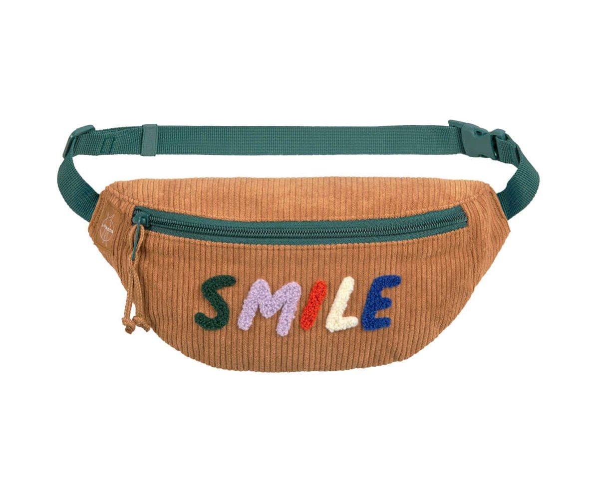 Sac de Taille pour Enfant Little Gang Happy Smile Caramel 