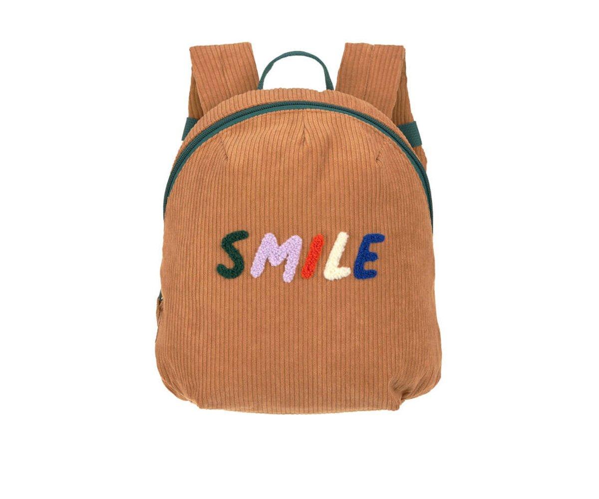 Mochila Infantil Mini Little Gang Happy Smile Caramel