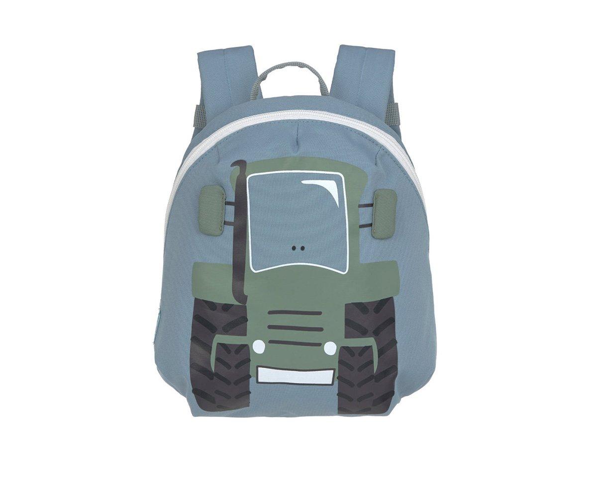 Mochila Infantil Mini Tractor Oliva